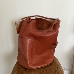 ARE Studio Soft Leather Bucket Bag
